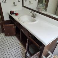 bathroom vanity remodel