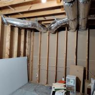 basement remodel before