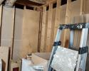 basement remodel before