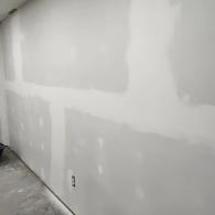 basement remodel during